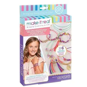 Make It Real Gold-Link Suede Bracelets