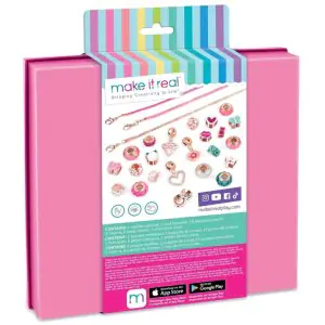 Make It Real Halo Charms Bracelets: Think Pink