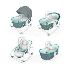 Mastela 5 in 1 Baby Rocker Bassinet