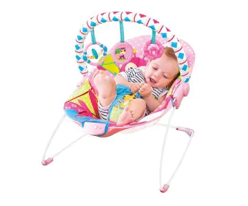 Mastela Soothing Vibrations Bouncer Pink