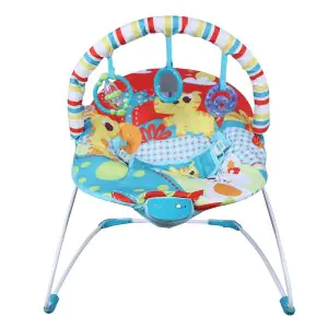 Mastela Soothing Vibrations Bouncer Red