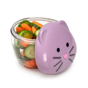 Melii Snack Containers Bull Dog and Cat