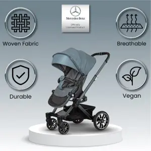 Mercedes Benz Stroller Denim Blue