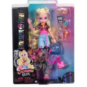 Monster High Lagoona Blue Fashion Doll with Pet Neptuna & Accessories HXH75