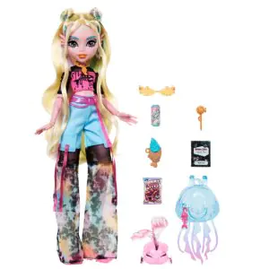 Monster High Lagoona Blue Fashion Doll with Pet Neptuna & Accessories HXH75