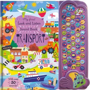 My First Look & Find Sound Book Transport