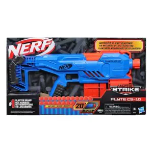 Nerf Alpha Strike Flyte CS-10 Motorized 10 Dart Blaster Gun E8696