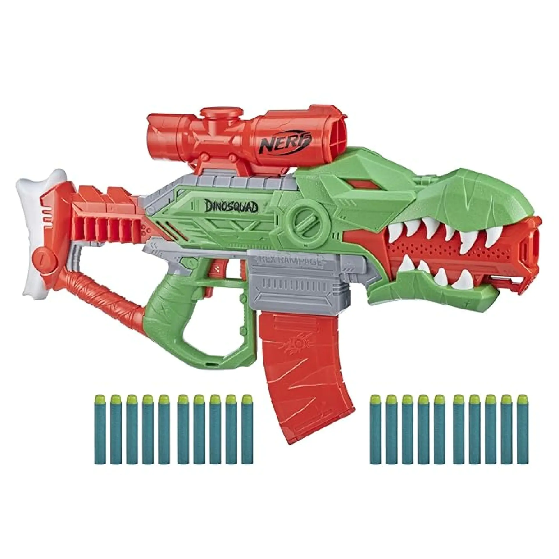 Nerf Dinosquad Rex-Rampage Motorized Blaster Gun F0807