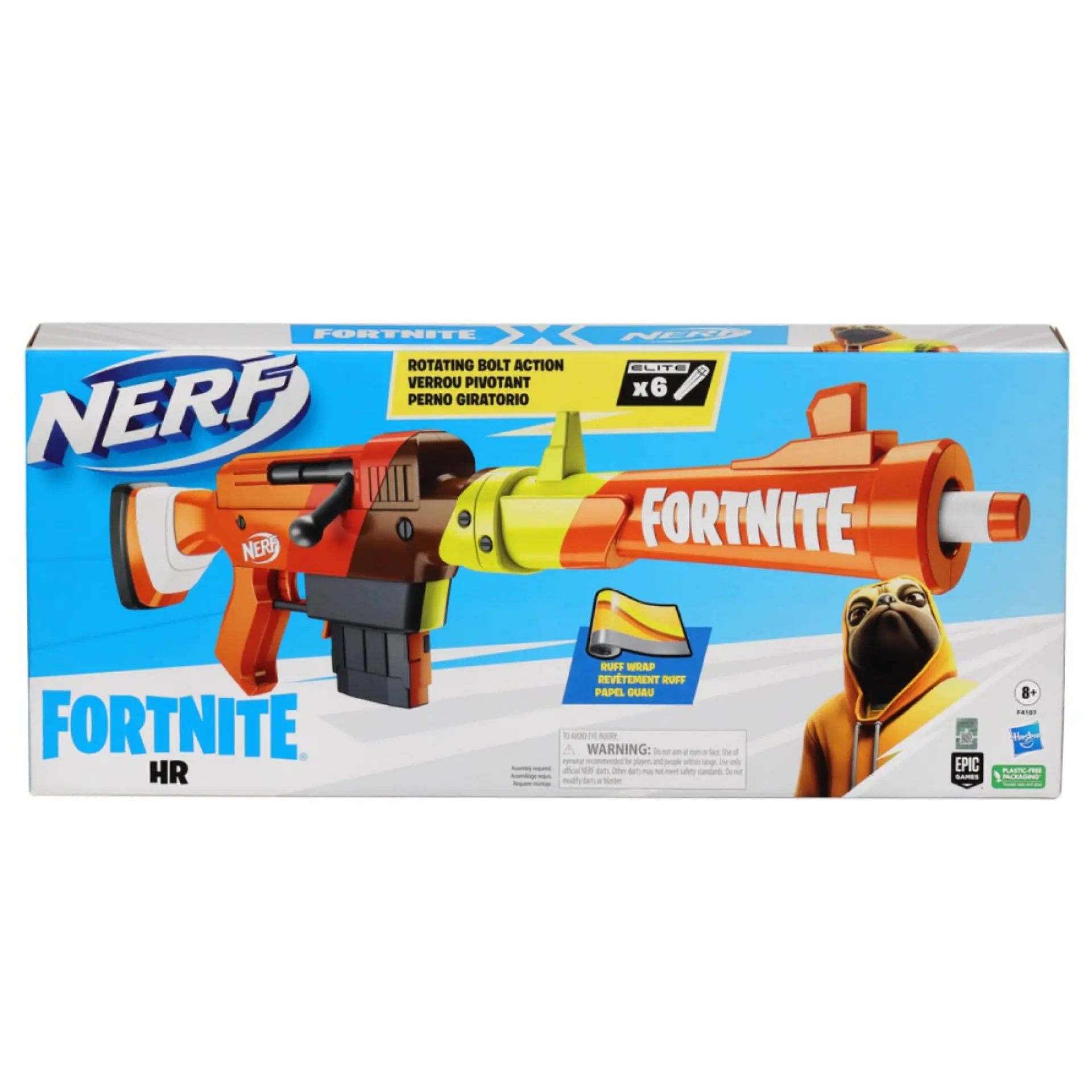 Nerf Fortnite X HR Gun F4107 - Where Every Smile Counts
