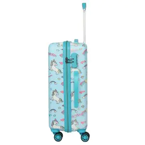 Novex Unicorn 22 Inch Hard Kids Trolley Luggage suitcase with 4 wheels