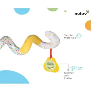 Nuluv Fruit Spiral Baby Toy