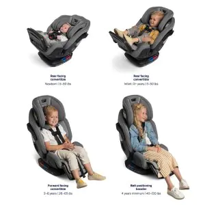 Nuna EXEC Granite All-in-One Car Seat