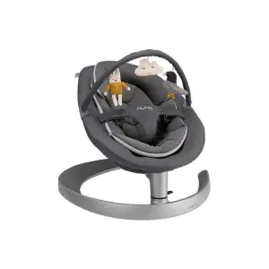 Nuna Leaf Grow Swing with Toy Bar (Gray)