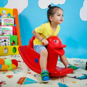 OK PLAY Duck Rocker Red
