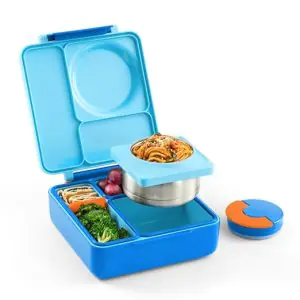 Omie Insulated Bento Lunch Box - Blue Sky