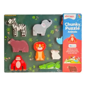 Open Ended Chunky Puzzle - Animals
