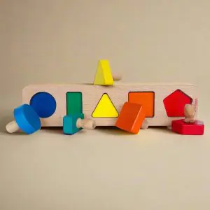 Open Ended First Jumbo Wooden Shape Puzzle