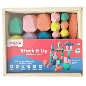 Open Ended Stack It Up - 28 pcs Balancing Stones