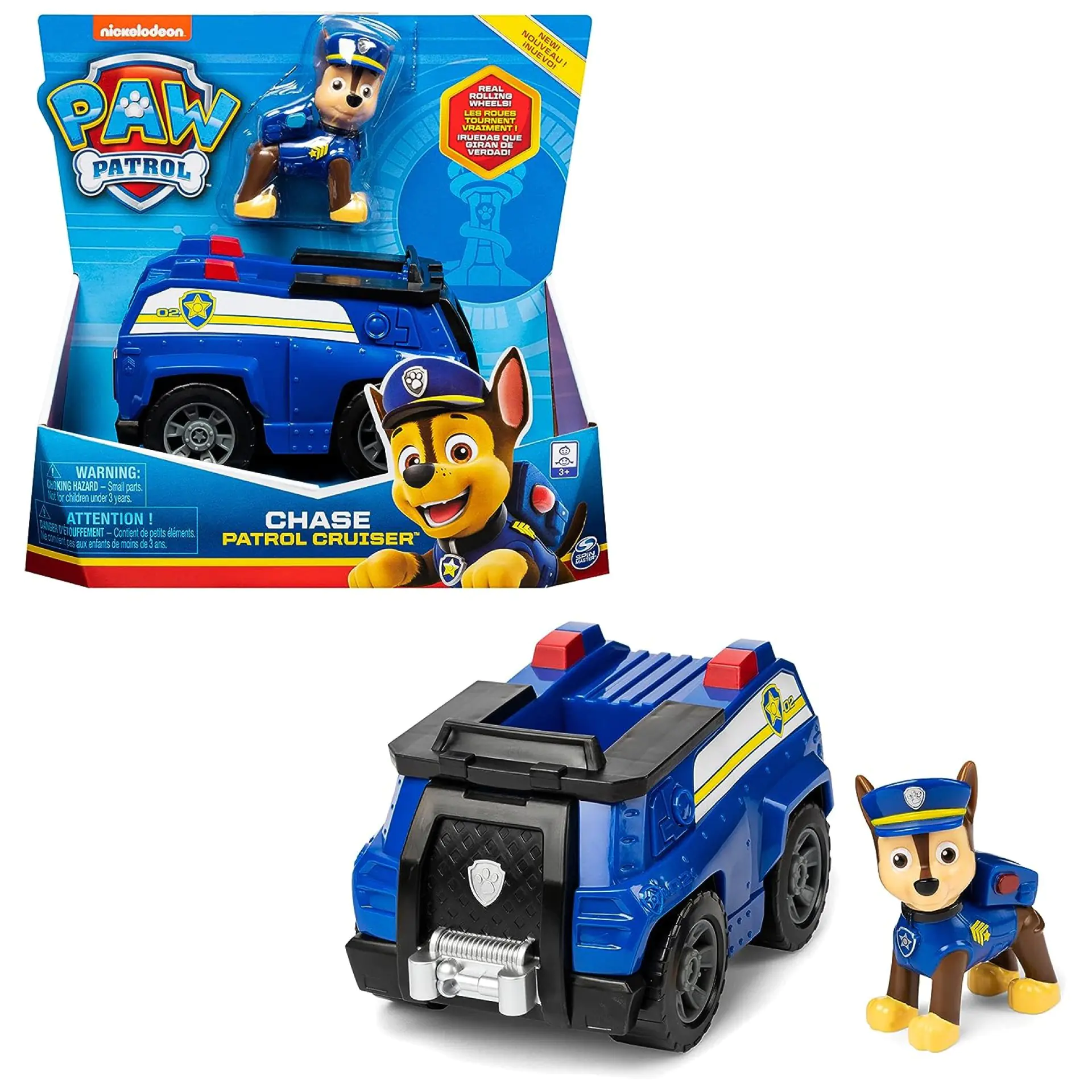 Paw Patrol Basic Vehicle Chase Patrol Cruiser - Where Every Smile Counts