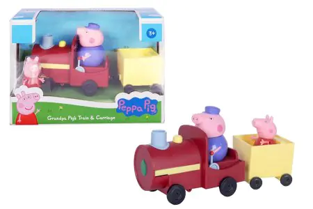 Peppa Pig Grandpa Pig's Train & Carriage