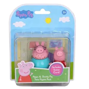 Peppa Pig & Daddy Pig Twin Figure Pack