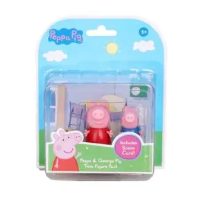Peppa Pig & George Pig Twin Figure Pack