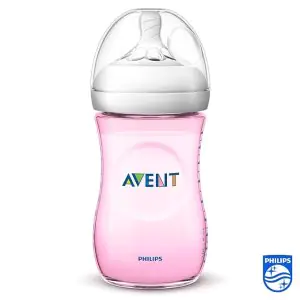 Philips Avent Natural Baby Bottle SCF034/10 (Pink)