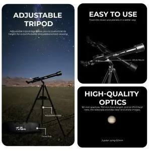 Pie Matrix Phoenix Telescope With 175x Ultra Zoom - 60700