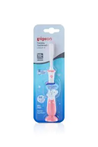 Pigeon Baby Traning Tooth Brush - Pink