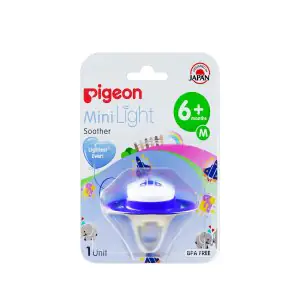 Pigeon Minilight Baby Soother S Size for Babies 6m+