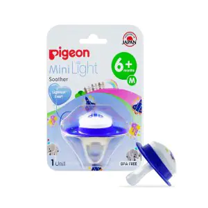Pigeon Minilight Baby Soother S Size for Babies 6m+