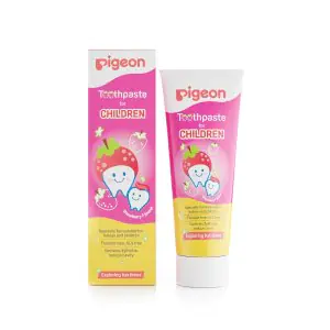Pigeon Toothpaste For Children - Strawberry Flavor