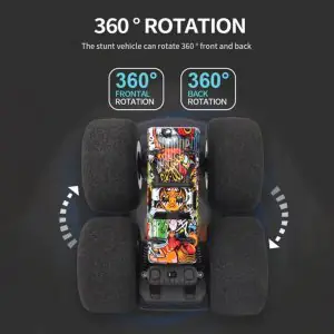 Playzu Remote Control Monster Stunt Truck