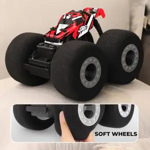 Playzu Remote Control Soft Wheel Racing Car