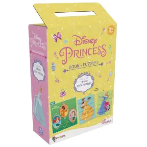 Popcorn Disney Princess Book & Stick Puzzles