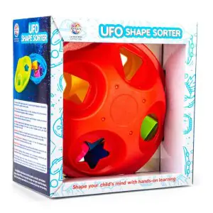 RATNA'S UFO Shape Sorter with Different Colourful Shapes