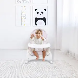 R for Rabbit 3 in 1 Rock N Play Rocker Cream Grey