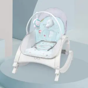 R for Rabbit 3 in 1 Rock N Play Rocker Green Grey