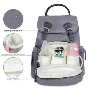 R for Rabbit Caramello Bliss Diaper Bag DBCMBG2 (Grey)