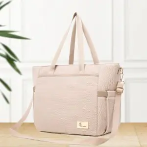 R for Rabbit Caramello Tote Diaper Bag DBCMTB09 - Beige