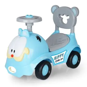 R for Rabbit Giffy Baby Push Ride On Car - Blue