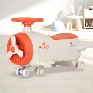 R for Rabbit Iya Iya Aero Swing Car Cream Orange
