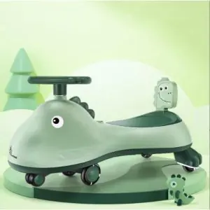 R for Rabbit Iya Iya Dino Swing Car Green