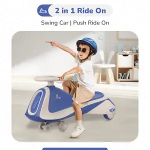 R for Rabbit Iya Iya Sportz Swing Car - Blue