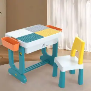 R for Rabbit Little Genius Learner Study Table Set with Chair