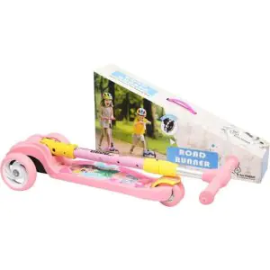 R for Rabbit Road Runner Scooter Pink - PU LED Wheels