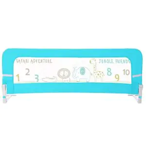 R for Rabbit Safe guard Bed Rail Blue