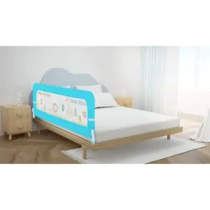 R for Rabbit Safe guard Bed Rail Blue