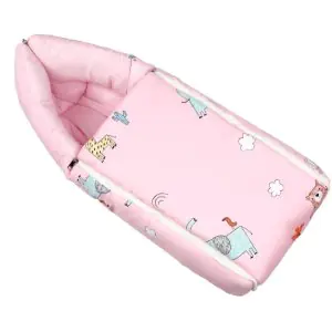 R for Rabbit Snuggy Baby Bed - Pink