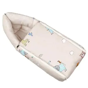 R for Rabbit Snuggy Baby Bed - Tan Brown